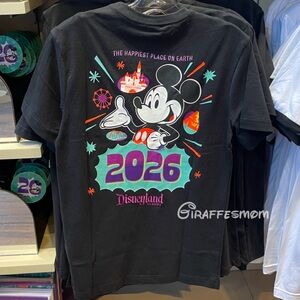 2026 Disneyland Resort The Happiest Place On Earth Graphic T-Shirt
